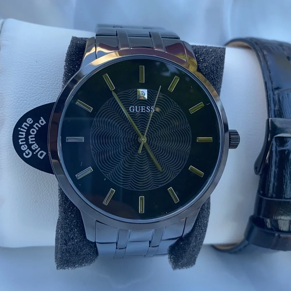 New GUESS Men's 3 PC Watch Set